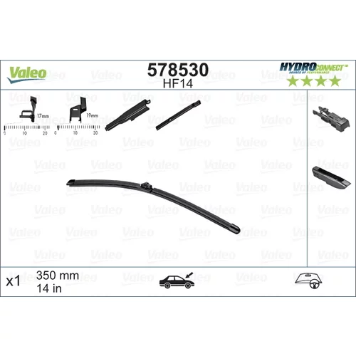 Stieracia lišta VALEO 578530