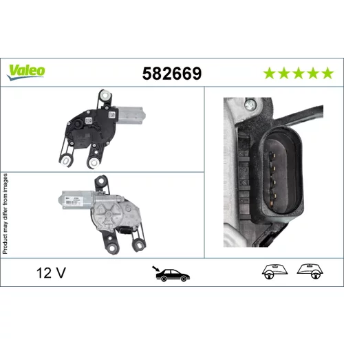 Motor stieračov VALEO 582669