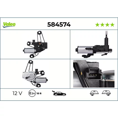 Motor stieračov VALEO 584574