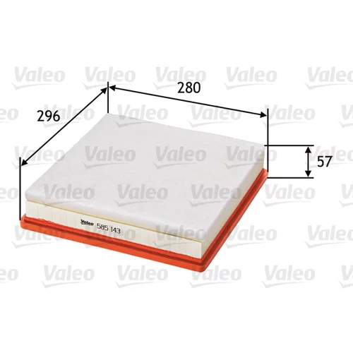 Vzduchový filter VALEO 585143
