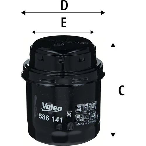 Olejový filter VALEO 586141