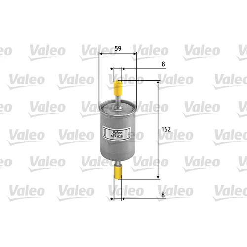 Palivový filter VALEO 587028