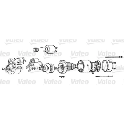 Štartér D9R144 /VALEO/