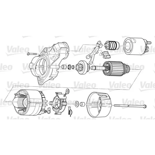 Štartér TS8E5 /VALEO/