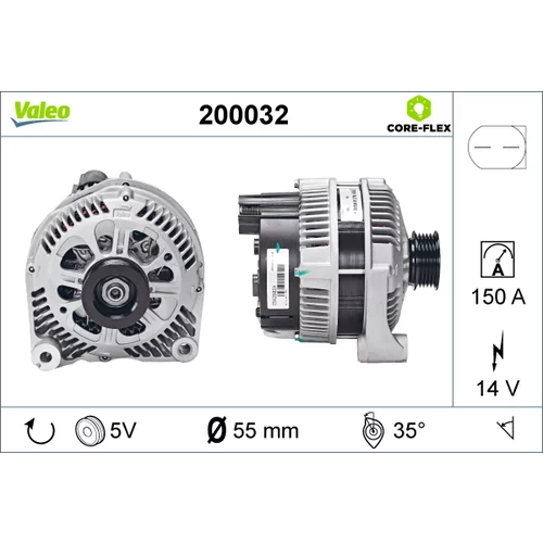 Alternátor VALEO 200032