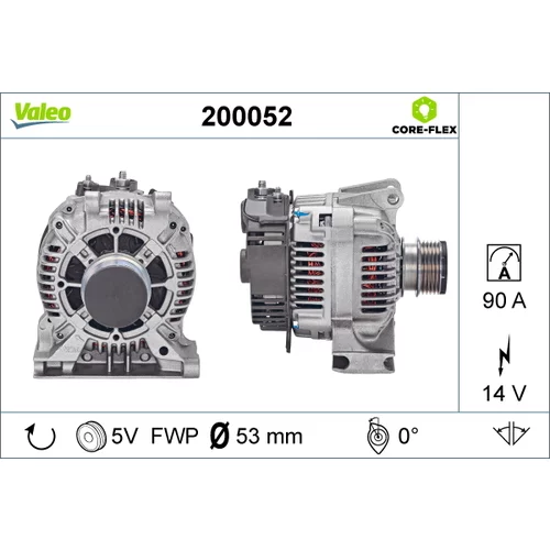 Alternátor VALEO 200052