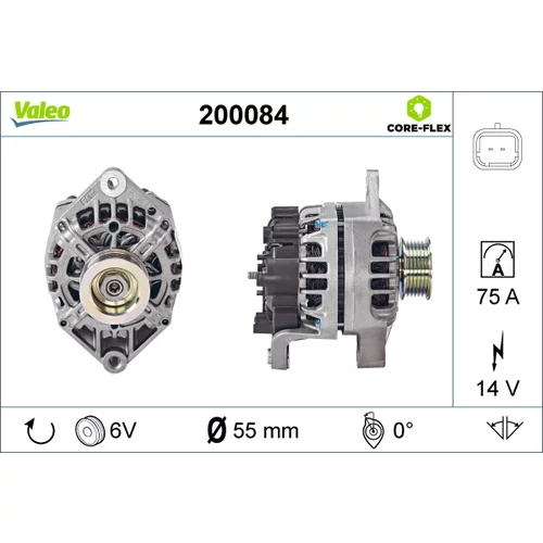 Alternátor VALEO 200084