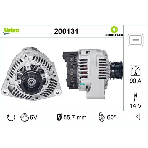 Alternátor 200131 /VALEO/