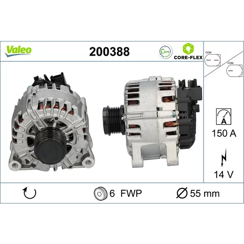 Alternátor VALEO 200388