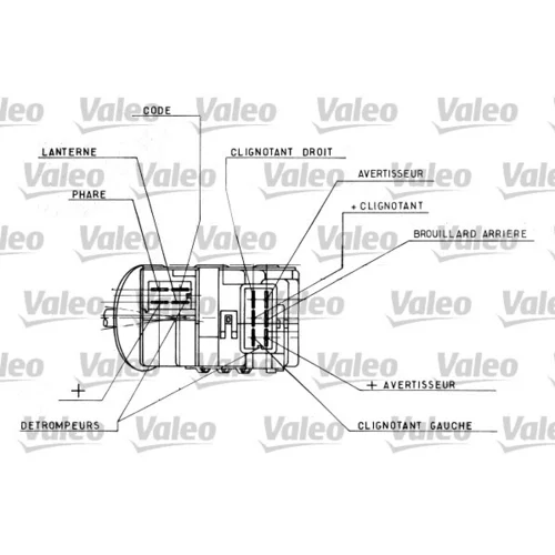 Spínač riadenia 251328 /VALEO/ - obr. 1