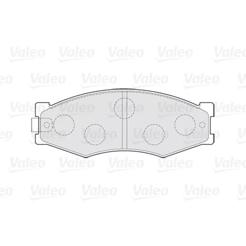Sada brzdových platničiek kotúčovej brzdy 301123 /VALEO/ - obr. 1