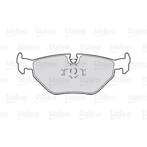 Sada brzdových platničiek kotúčovej brzdy 301259 /VALEO/ - obr. 1