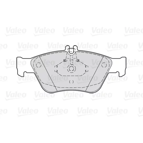 Sada brzdových platničiek kotúčovej brzdy 301357 /VALEO/ - obr. 1