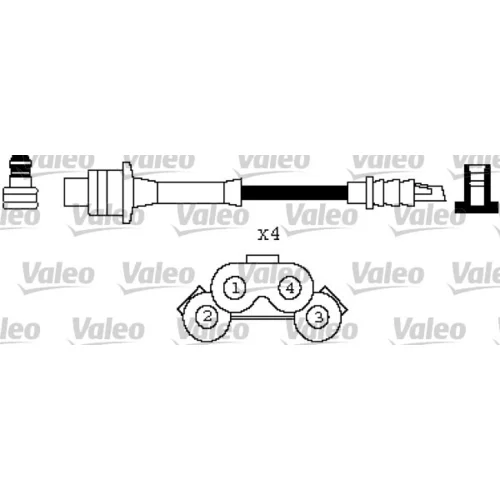 Sada zapaľovacích káblov 346429 /VALEO/