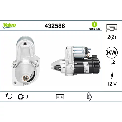 Štartér VALEO 432586
