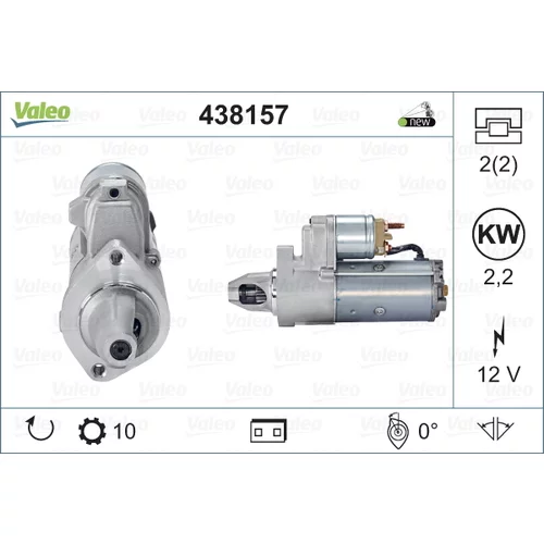 Štartér VALEO 438157