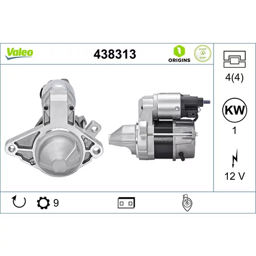 Štartér VALEO 438313
