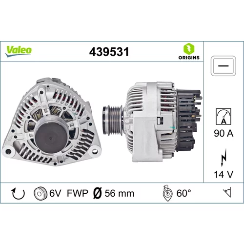 Alternátor VALEO 439531