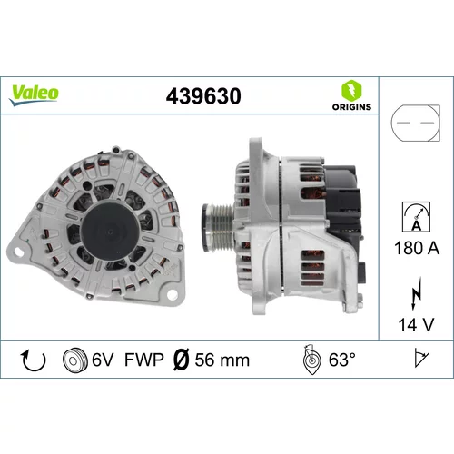 Alternátor VALEO 439630