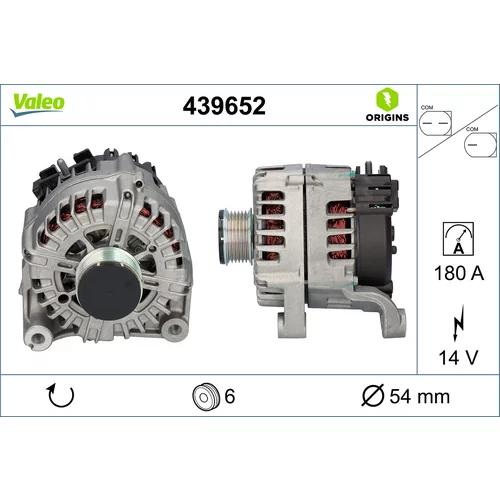 Alternátor VALEO 439652