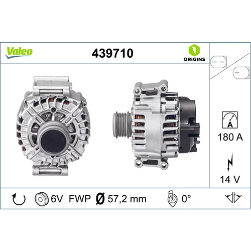 Alternátor 439710 /VALEO/