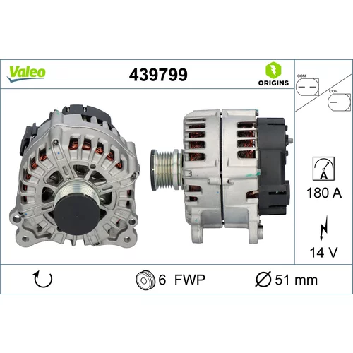 Alternátor VALEO 439799