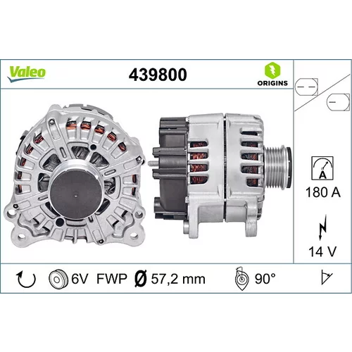 Alternátor VALEO 439800
