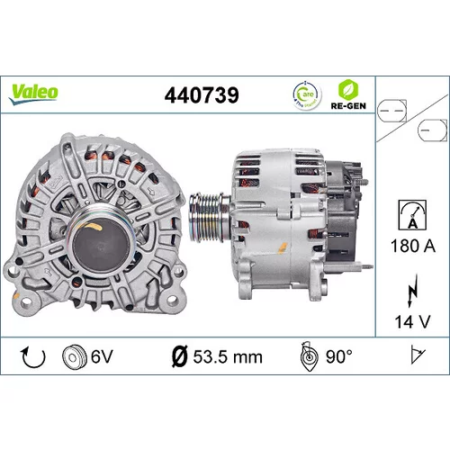 Alternátor VALEO 440739