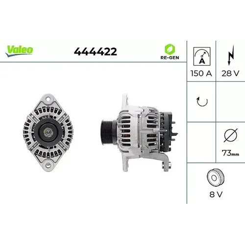 Alternátor VALEO 444422