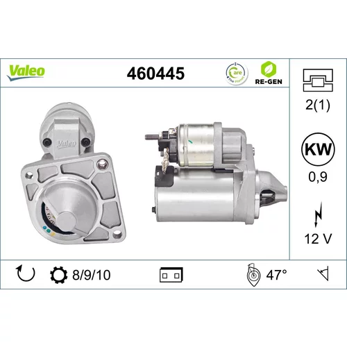 Štartér VALEO 460445