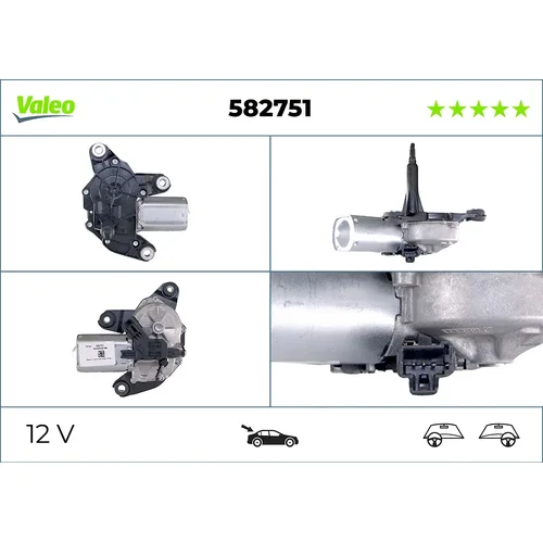 Motor stieračov VALEO 582751