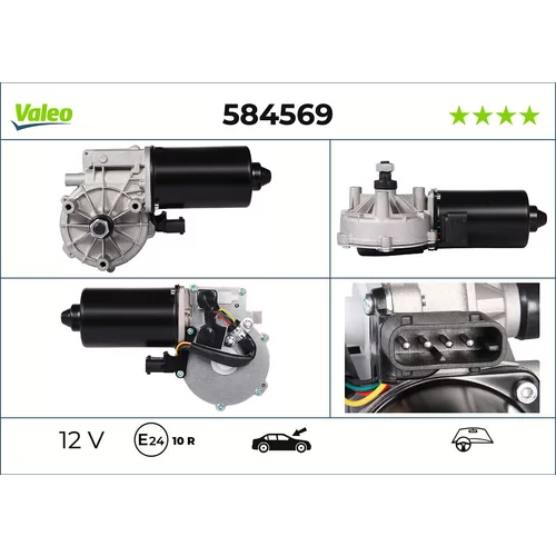 Motor stieračov VALEO 584569