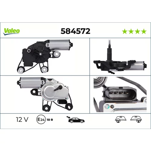 Motor stieračov VALEO 584572