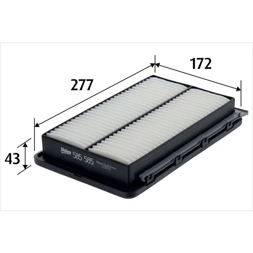 Vzduchový filter VALEO 585585