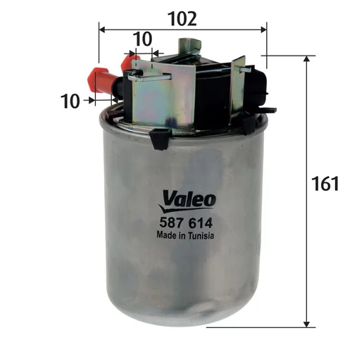 Palivový filter VALEO 587614