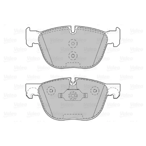 Sada brzdových platničiek kotúčovej brzdy 601130 /VALEO/ - obr. 1
