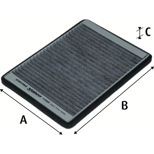 Filter vnútorného priestoru VALEO 715868