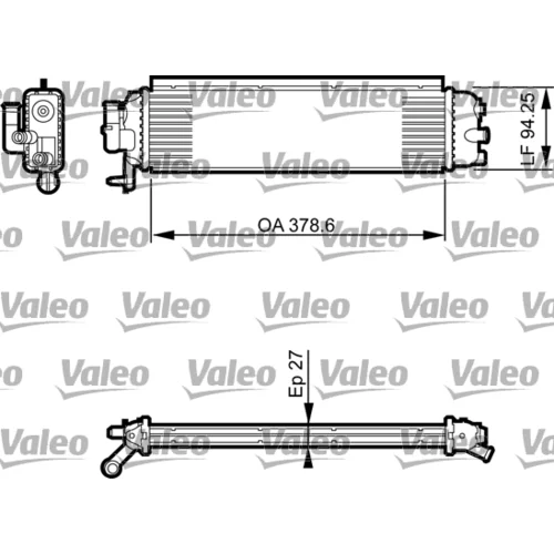 Chladič motora VALEO 735561