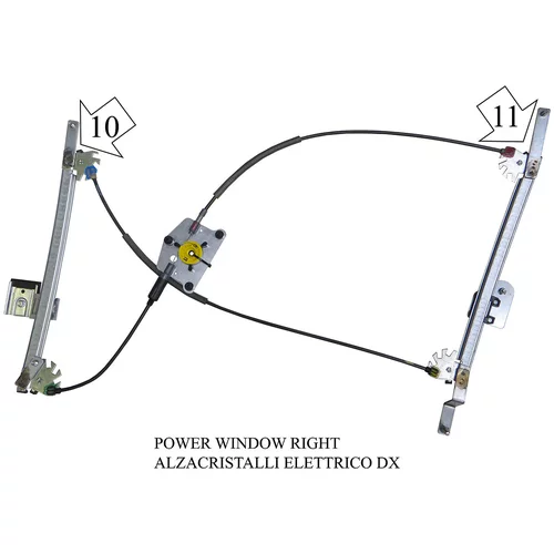 Mechanizmus zdvíhania okna VALEO 852553