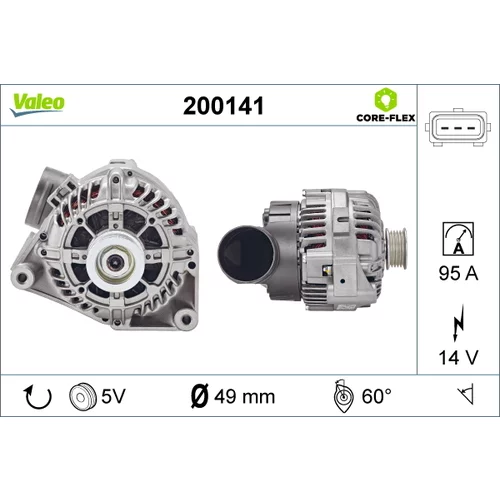 Alternátor VALEO 200141