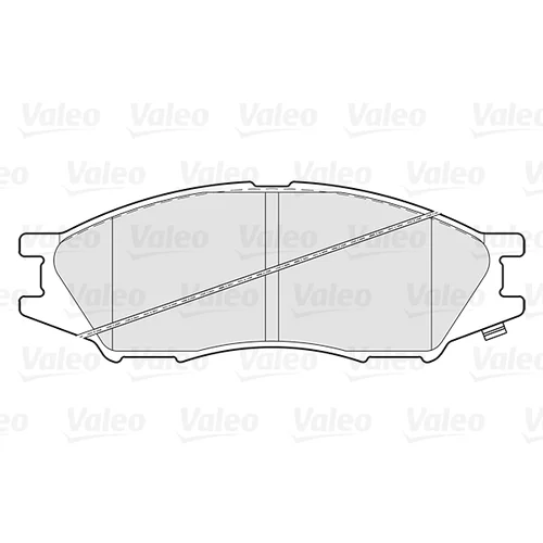 Sada brzdových platničiek kotúčovej brzdy 301747 /VALEO/ - obr. 1