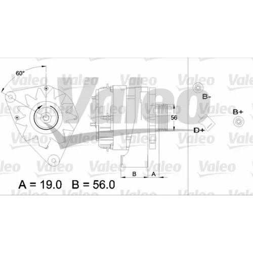 Alternátor 436343 /VALEO/ - obr. 8