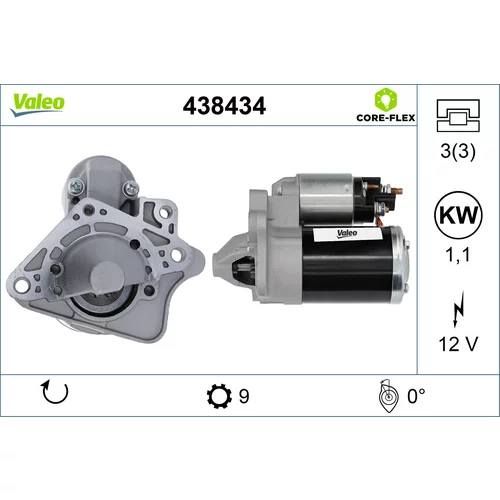 Štartér VALEO 438434