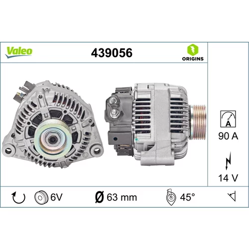 Alternátor VALEO 439056