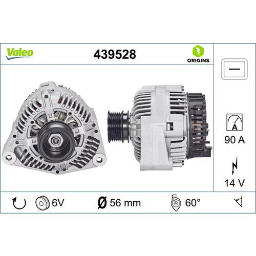Alternátor VALEO 439528