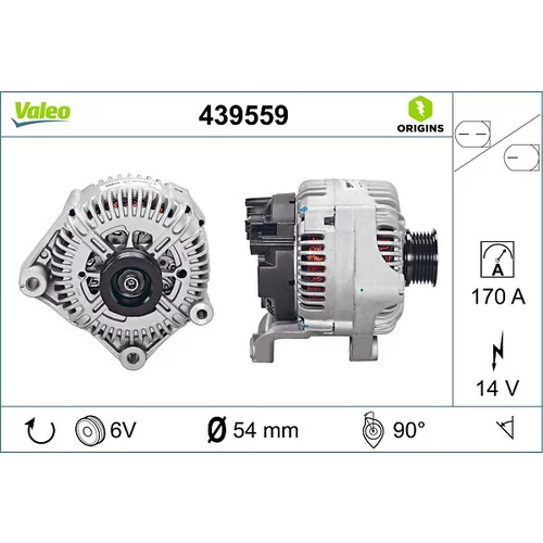 Alternátor VALEO 439559