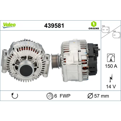 Alternátor VALEO 439581