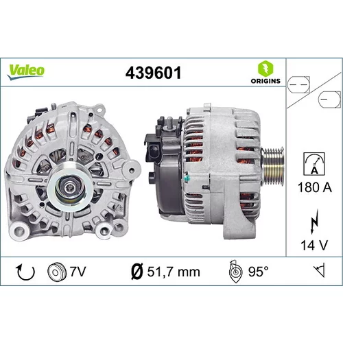 Alternátor VALEO 439601