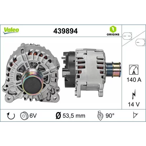 Alternátor VALEO 439894