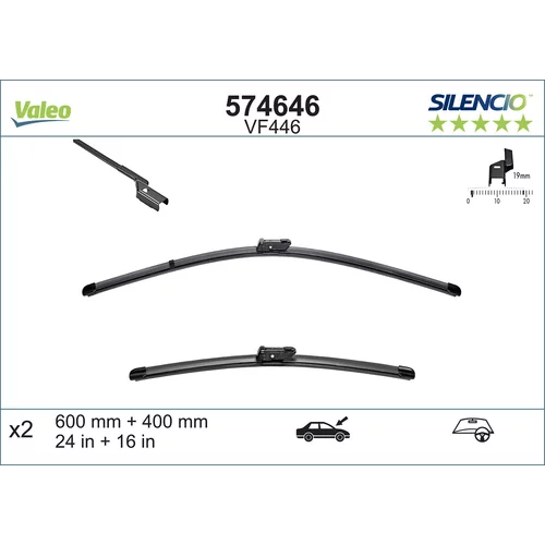 Stieracia lišta VALEO 574646